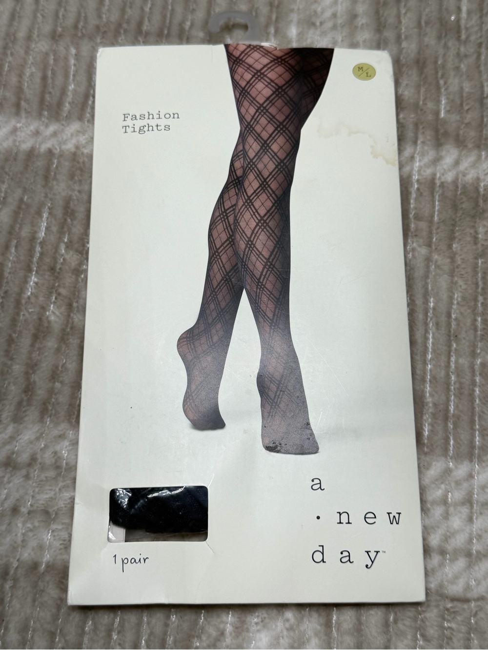 a new day Black Fashion tights Pack